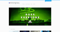 Desktop Screenshot of neongrau.eu